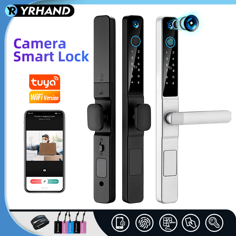 Smart Garden Gate Lock - Yrhand Ip66 Keyless Cat 'S Eye