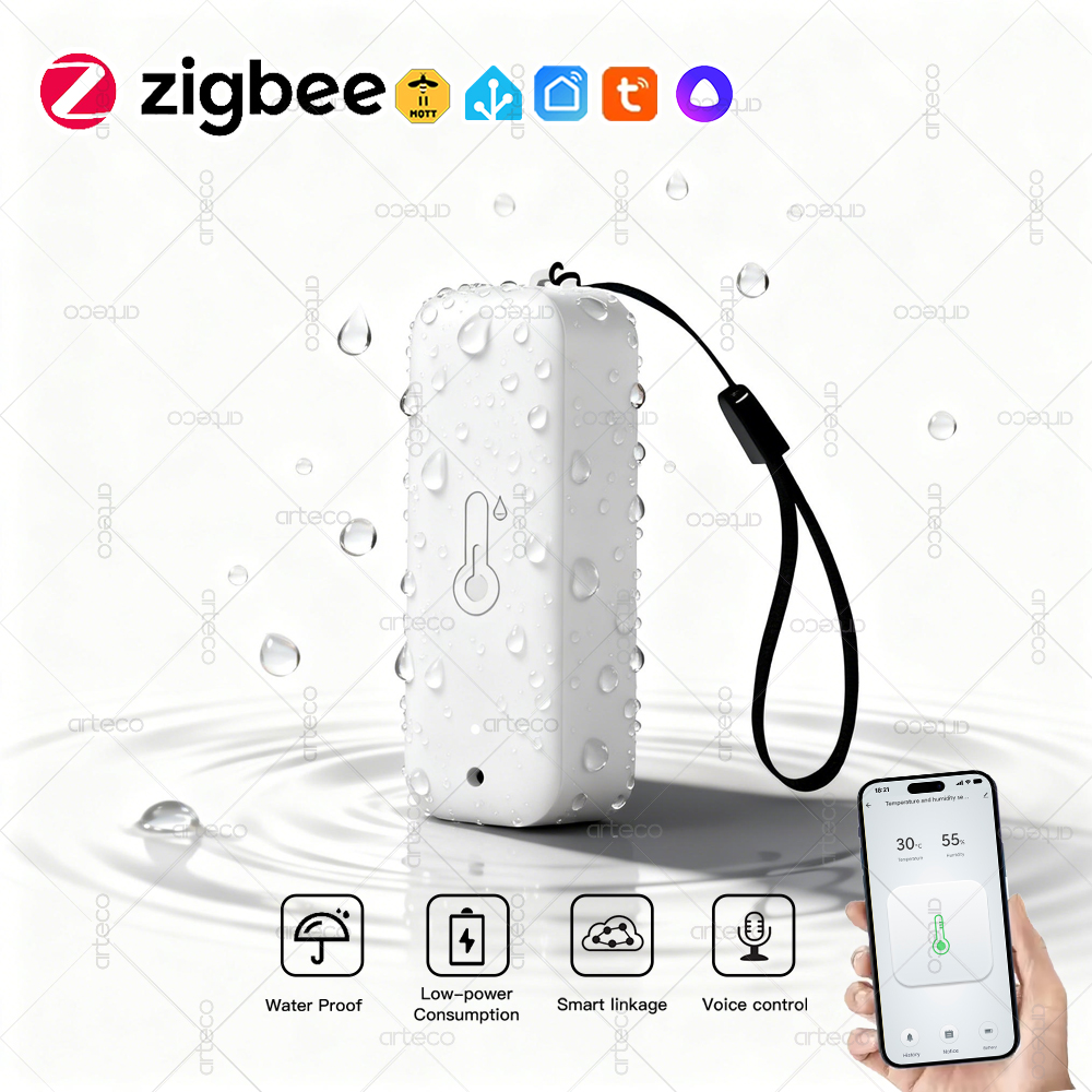 Smart Garden Arduino - Zigbee 3.0 Temperatuur-vochtigheidssensor Thermometer Smart Life