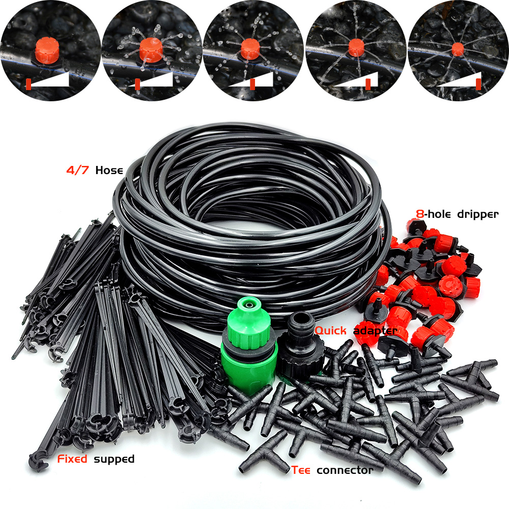 Smart Garden Technology - Broeikas 15M-30M Diy Druppelirrigatie Systeem Automatische