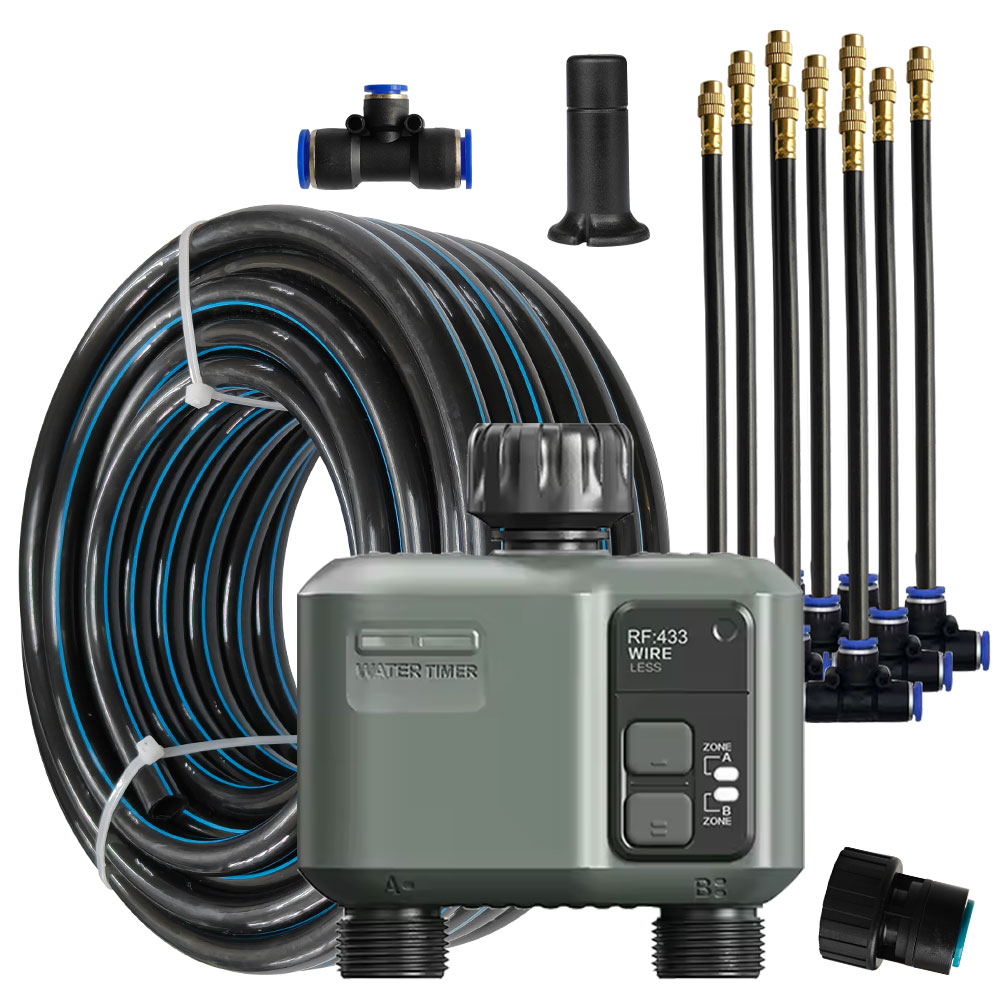 Gardena Smart Irrigation Control - 2Zone Tuya Wifi RF433 slimme tuinsproeier