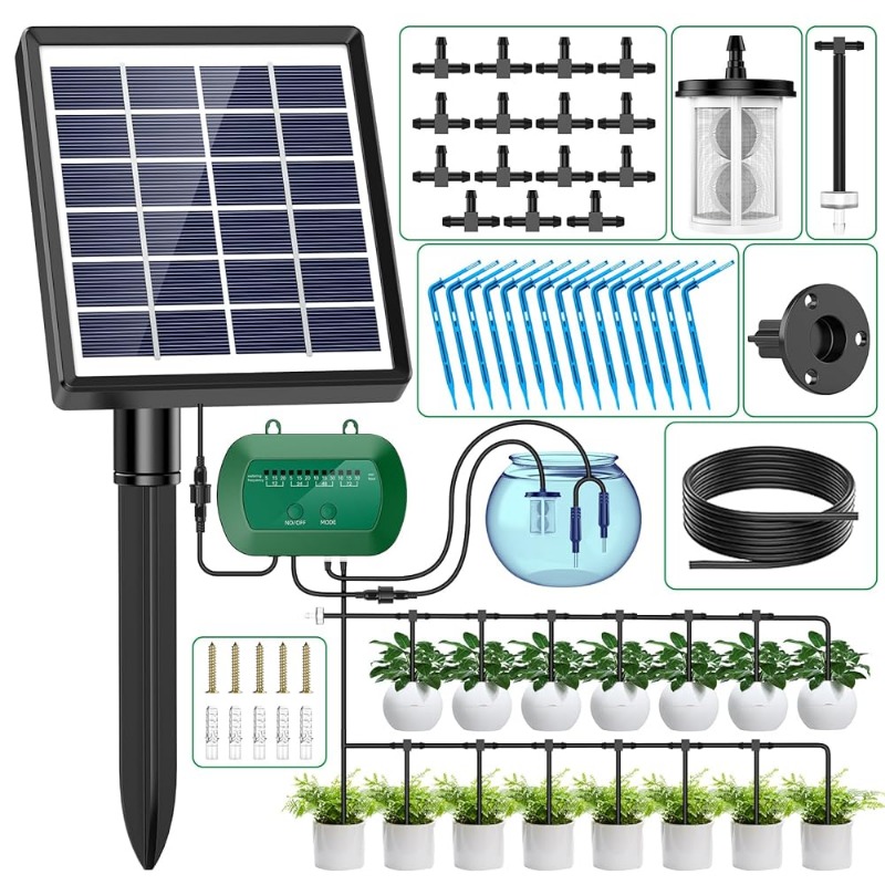 Smart Garden Click And Grow - Solar Intelligente Irrigatie Kit 6V 2W