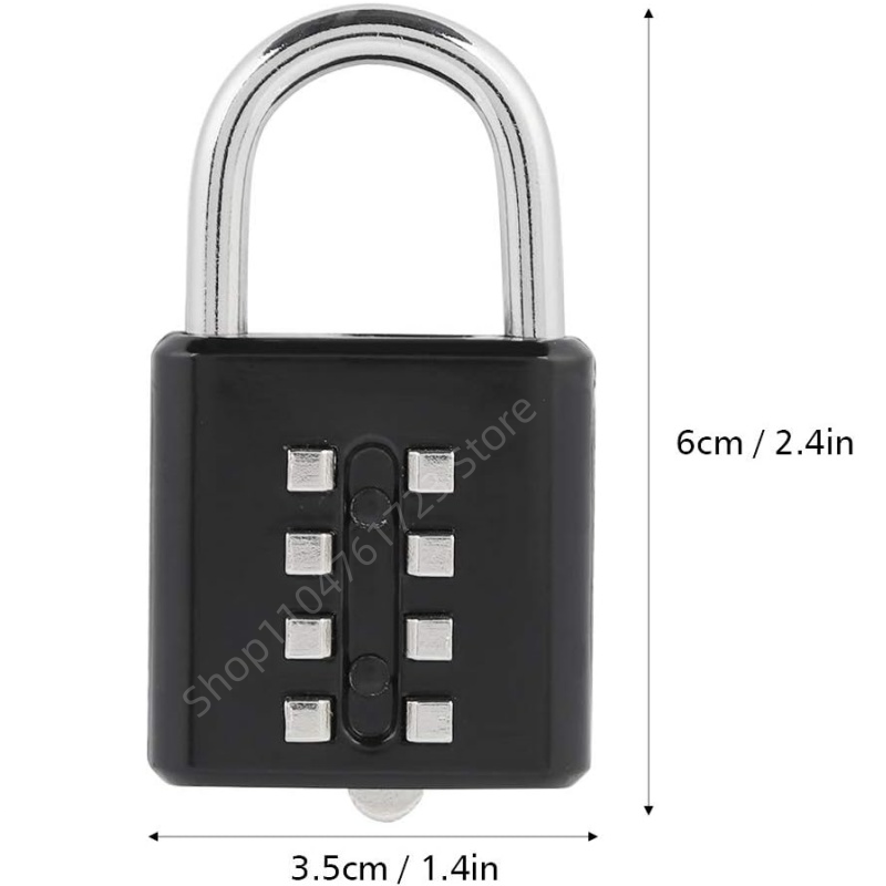 8-cijferige combinatie buitenk - Smart Garden Gate Lock recensie en prijs