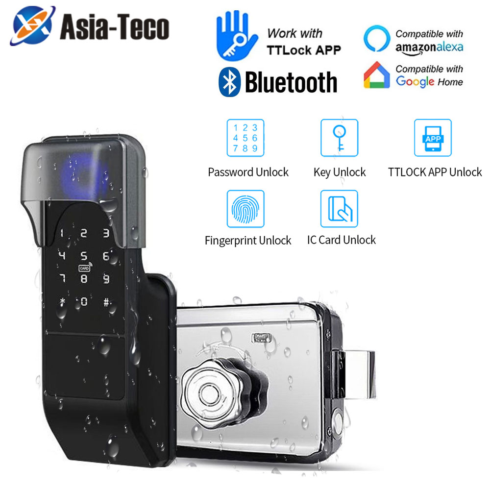 IP65 Waterdicht TTLock Vingera - Smart Garden Gate Lock recensie en prijs