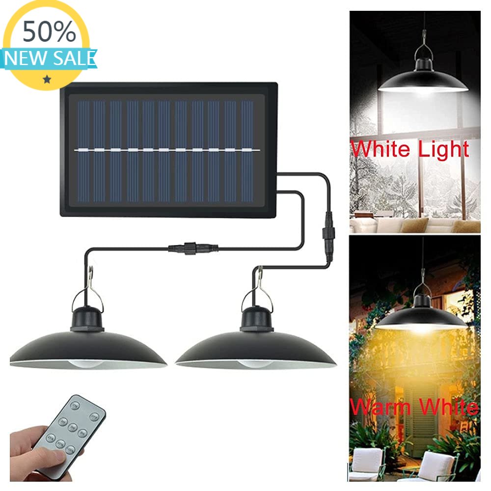 Zonne-hanglamp met dubbele kop - Smart Garden Sheds recensie en prijs