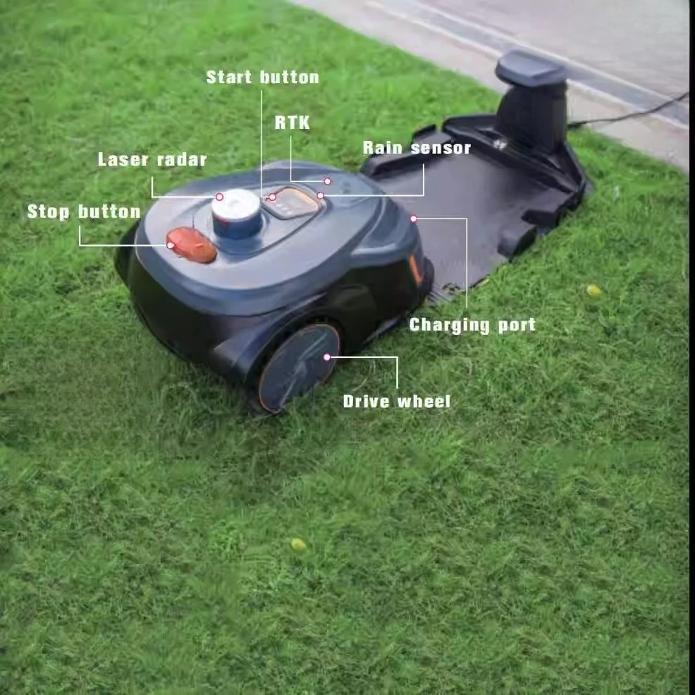 Slimme draadloze robotmaaier v - Smart Garden Weed recensie en prijs