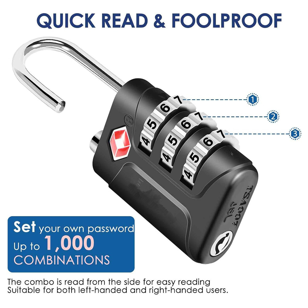TSA-goedgekeurde bagagesloten, - Smart Garden Gate Lock recensie en prijs