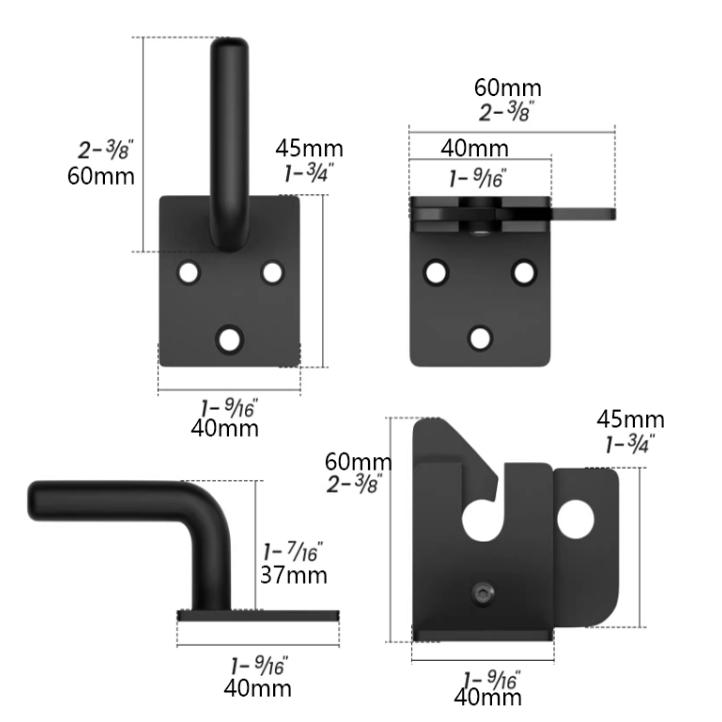 Rechterkant Opening Automatisc - Smart Garden Gate Lock recensie en prijs