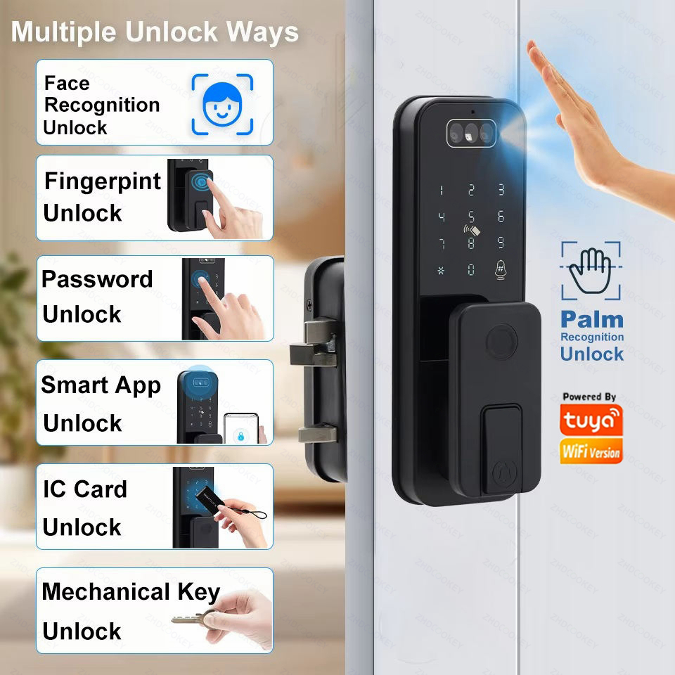 Smart Tuya WiFi APP Bluetooth- - Smart Garden Gate Lock recensie en prijs