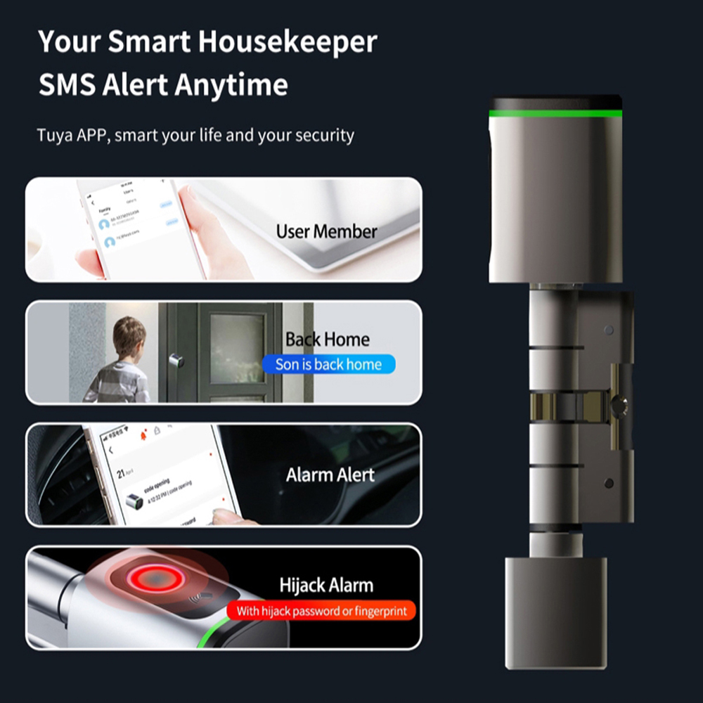 Zemismart BLE Slim elektronisc - Smart Garden Gate Lock recensie en prijs