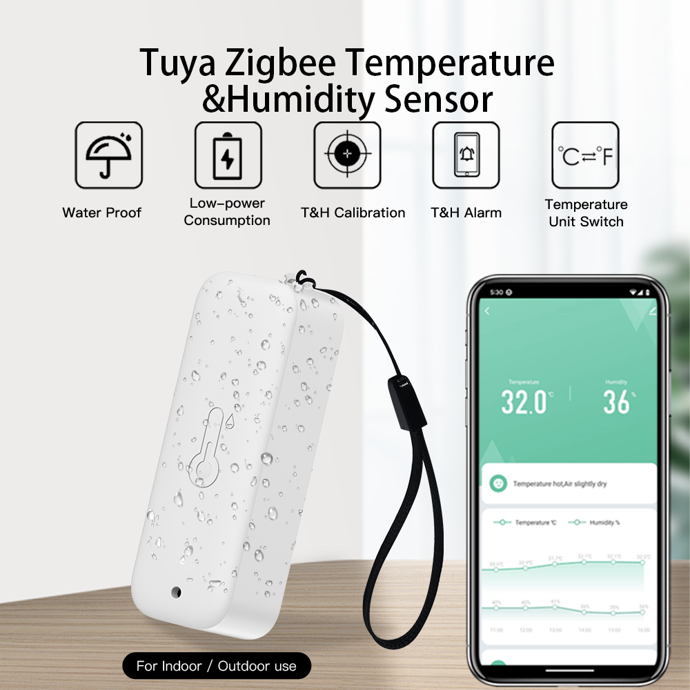 Tuya Zigbee buitentemperatuur- - Smart Garden Arduino recensie en prijs