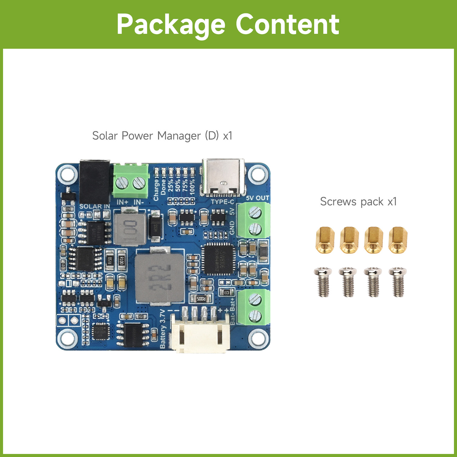Waveshare zonne-energiebeheerm - Smart Garden Arduino recensie en prijs