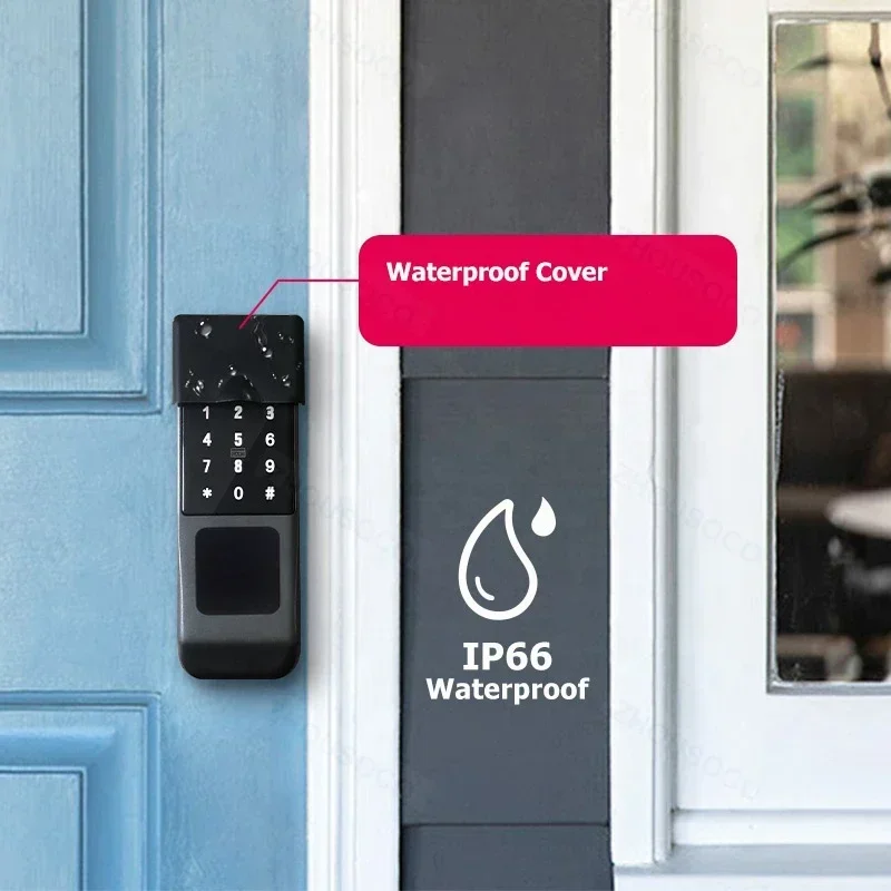 IP66 Waterdicht Tuya Wifi Ving - Smart Garden Gate Lock recensie en prijs